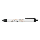 Bijen Beer zwarte strip Pen (Bovenkant)