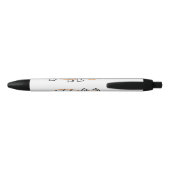Bijen Beer zwarte strip Pen (Achterkant)