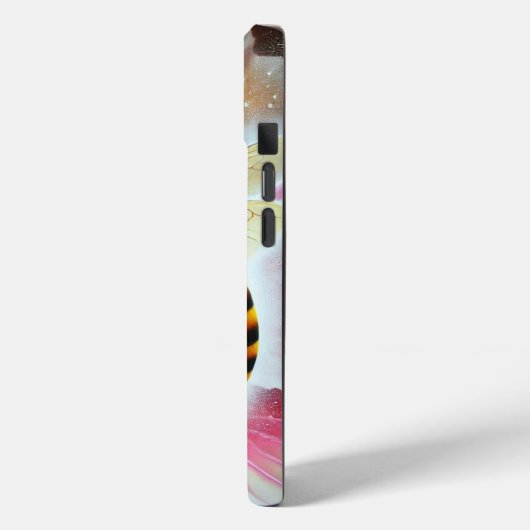 Bijen bestuiven een bloeiende hibiscusbloem Case-Mate iPhone case (Achterkant / Links)