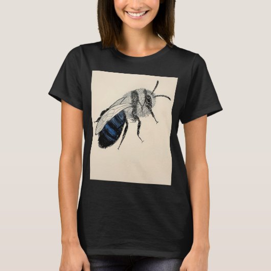 Bijen bij de vleet t-shirt (Voorkant)