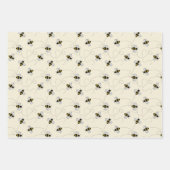 Bijen Bijen Bijen Inpakpapier Vel (Voorkant)