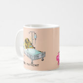 Bijen, bijen, goed grappig, krijg snel een goede M Koffiemok (Voorkant links)