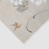  bijen bloemen Japandi ontbindbare hommel Tissuepapier (Detail)
