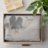  bijen bloemen Japandi ontbindbare hommel Tissuepapier (Geschenk)