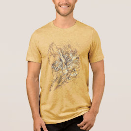 Bijen & Bloemen Tri-Blend Shirt