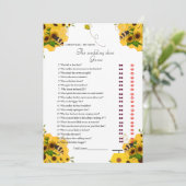 Bijen & Bloemenbruid & bruidegom Vrijgezellenfeest Aankondiging (Staand voorkant)