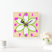 Bijen, Bloemhoningraat Vierkante Klok (Huis)