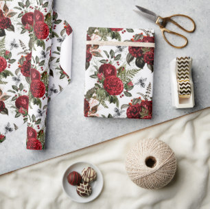 Bijen bloemig Elegant cadeau Cadeaupapier