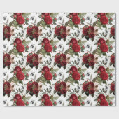 Bijen bloemig Elegant cadeau Cadeaupapier (Vlak)