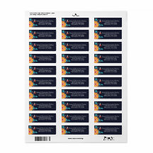 Bijen & Bloesems Retouradres Label