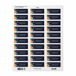 Bijen & Bloesems Retouradres Label