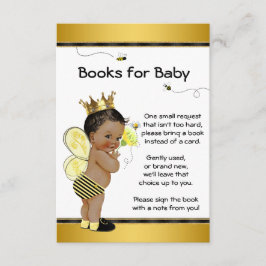Bijen Breng Een Boek Baby Shower Insteekkaarten Informatiekaartje