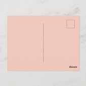 Bijen Briefkaart (Achterkant)