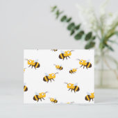 Bijen Briefkaart (Staand voorkant)