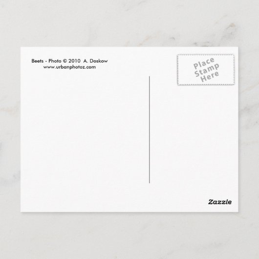 Bijen Briefkaart (Achterkant)