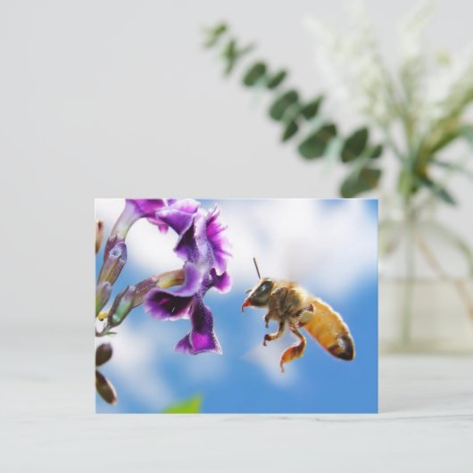 Bijen Briefkaart (Staand voorkant)