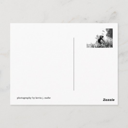 Bijen Briefkaart (Achterkant)