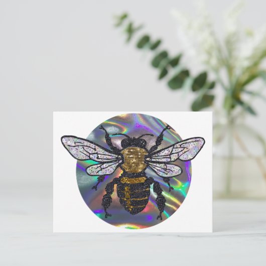 bijen briefkaart (Staand voorkant)