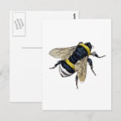 Bijen Briefkaart (Voorkant / Achterkant)