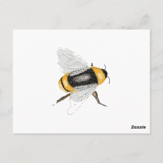 Bijen Briefkaart (Achterkant)