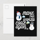 Bijen bruids douche gele bloemen feest briefkaart (Voorkant / Achterkant)