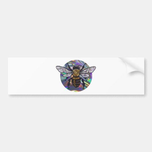bijen bumpersticker (Voorkant)