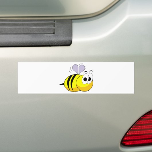 Bijen Bumpersticker (Op auto)