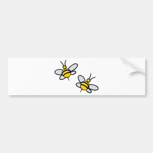 Bijen Bumpersticker (Voorkant)