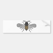 bijen bumpersticker (Voorkant)