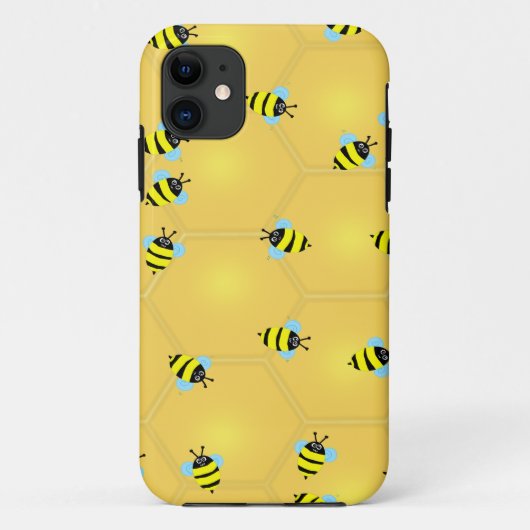 Bijen Buzzing Case-Mate iPhone Case (Achterkant)