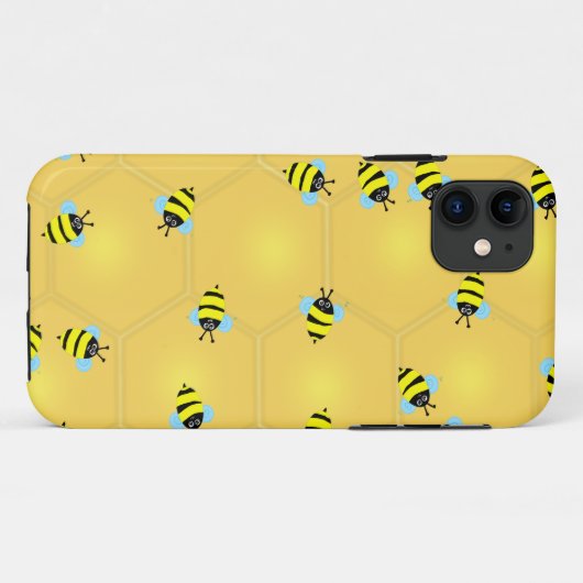 Bijen Buzzing Case-Mate iPhone Case (Achterkant (horizontaal))
