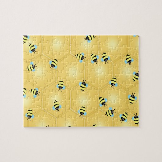 Bijen Buzzing Puzzle Legpuzzel (Horizontaal)
