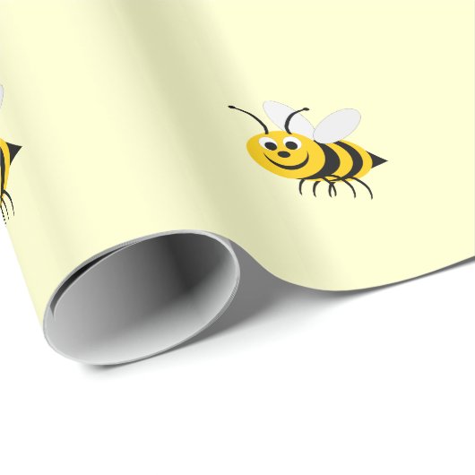 Bijen Cadeaupapier (Rol Hoek)