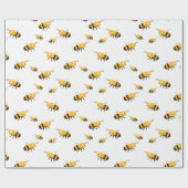 Bijen Cadeaupapier (Vlak)