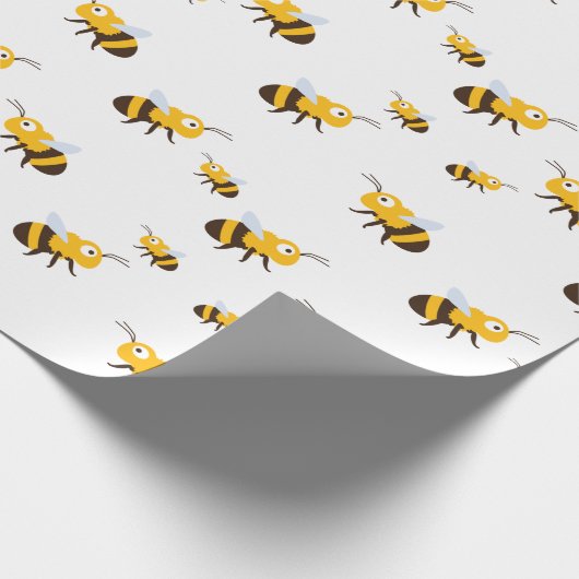 Bijen Cadeaupapier (Hoek)