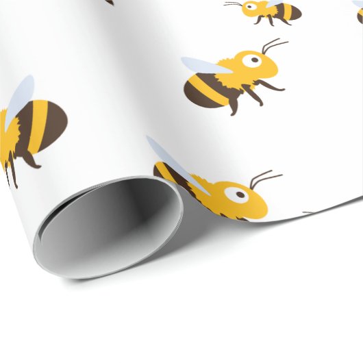 Bijen Cadeaupapier (Rol Hoek)