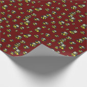 Bijen Cadeaupapier (Hoek)