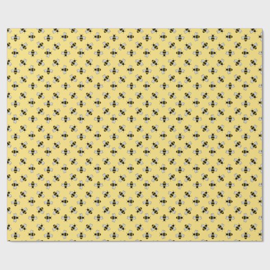 Bijen Cadeaupapier (Vlak)