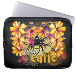 Bijen, cafe laptop sleeve