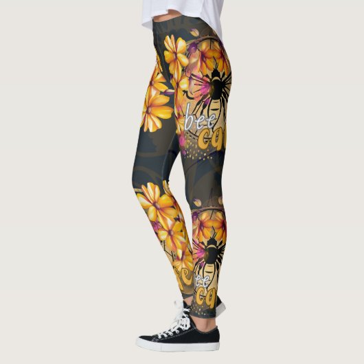 Bijen, cafe leggings (Links)