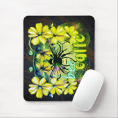 Bijen, cafe muismat (Met muis)