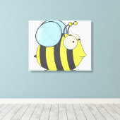 Bijen Canvas Afdruk (Insitu (Houten vloer))