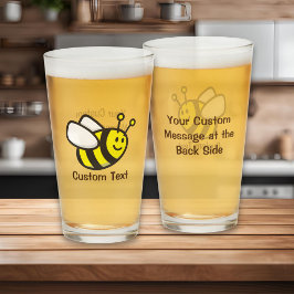 Bijen Cartoon Glas