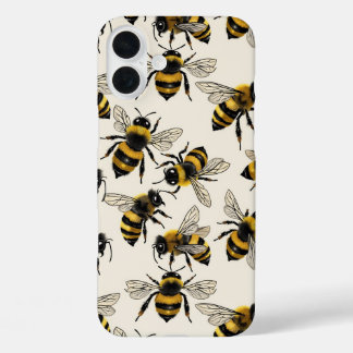 Bijen iPhone 16 Plus Hoesje