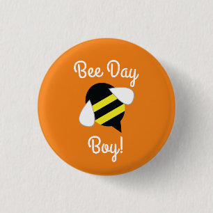 Bijen Dag Verjaardagsfeestje Kinderen Ronde Button 3,2 Cm