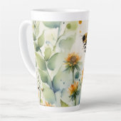 Bijen dansen hoge Mok (Linkerhoek)