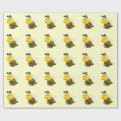 Bijen Design Cadeaupapier (Vlak)