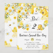 Bijen die zo fijn zijn om elke leeftijd te worden kaart (Voorkant / Achterkant)