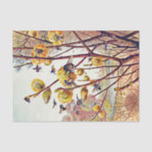 bijen doorsneden voorjaarsbloesem tissuepapier (Voorkant)