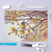  bijen doorsneden voorjaarsbloesem tissuepapier (Craft)